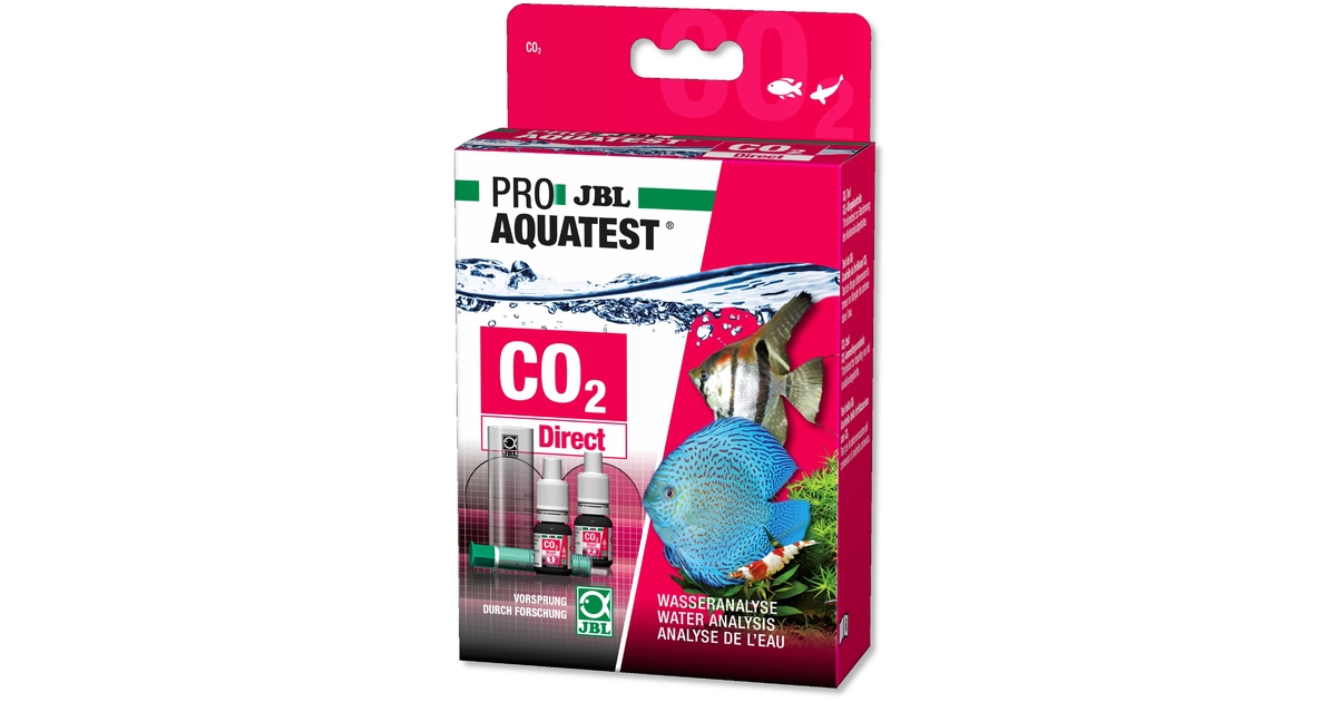 JBL ProAquaTest CO2 Direct test dioxyde de carbone pour aquarium d